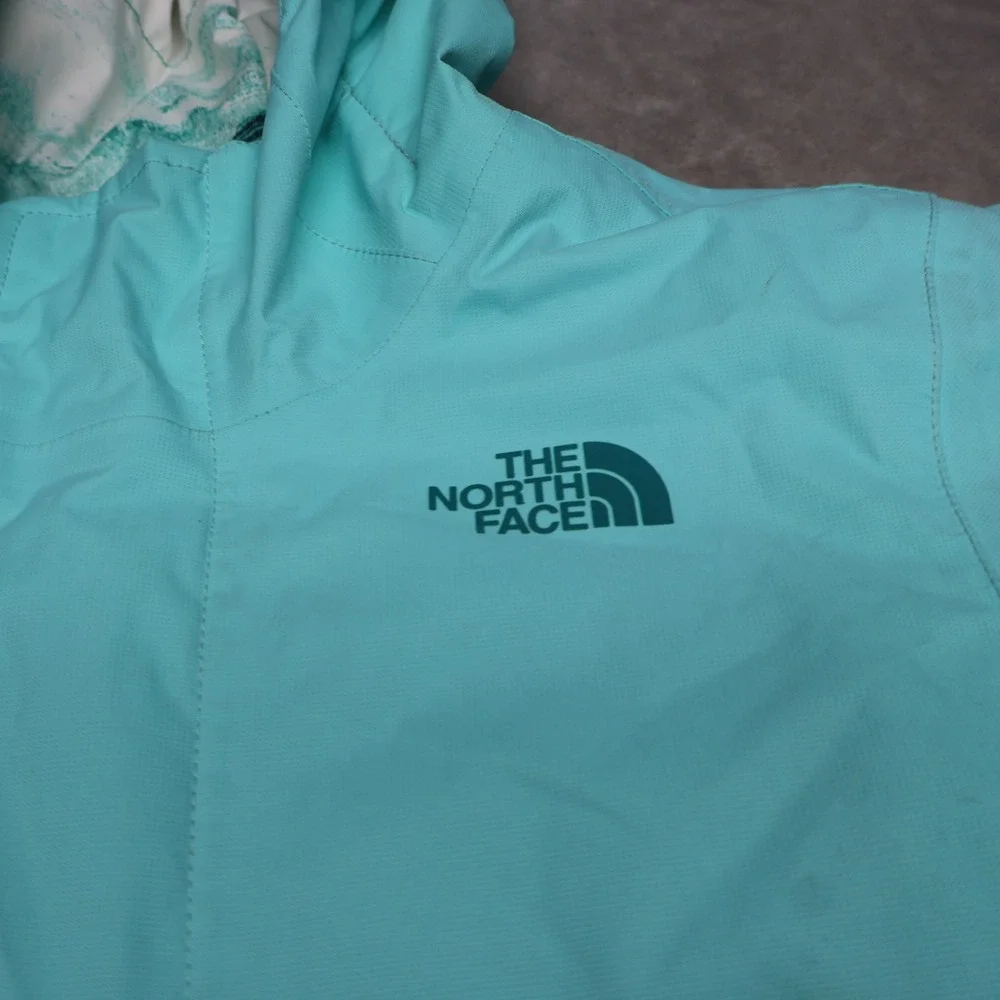 North Face Jacket Girls Large 14/16 Blue Freedom Insulated Waterproof Ski Snow